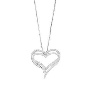 Sterling Silver/Cubic Zirconia Necklace